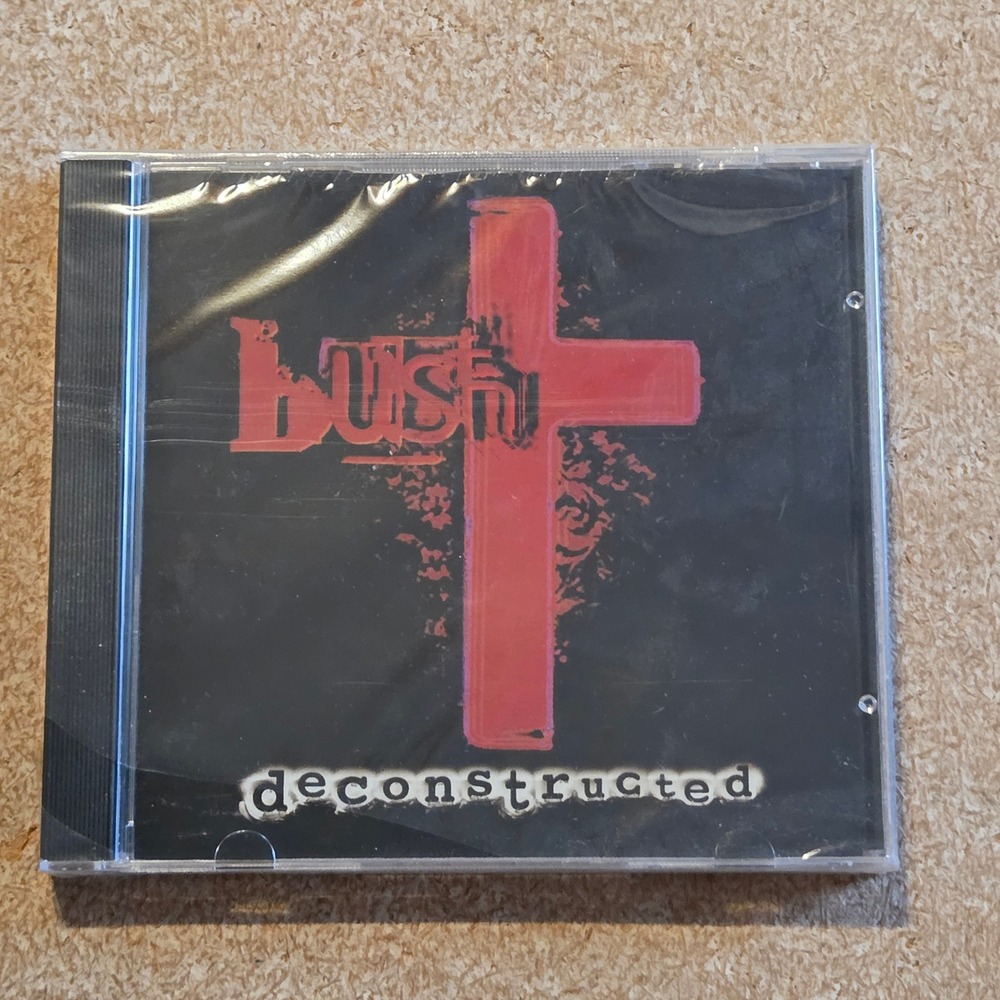 Bush Deconstructed CD‎ Album 1997 New Sealed Remixes Everything Zen Swallowed
